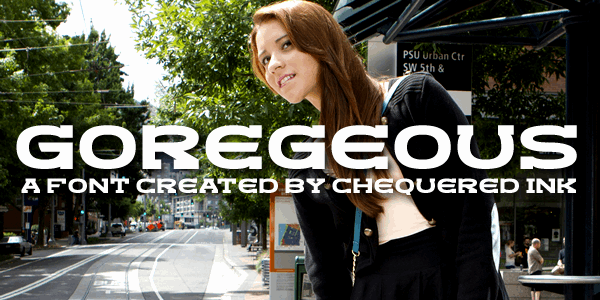 Goregeous font插图 Goregeous font插图