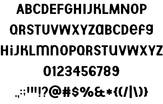 Aberforth font插图4