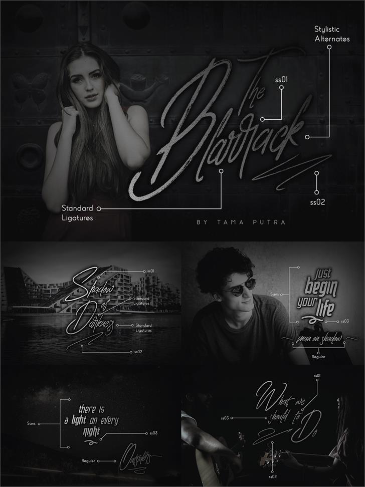 Blarrack Sans Personal Use font插图 Blarrack Sans Personal Use font插图