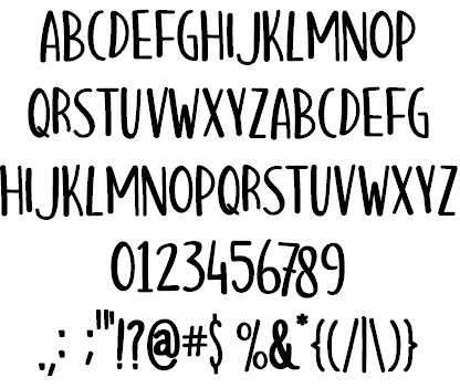 Hello Mozza font插图1 Hello Mozza font插图1