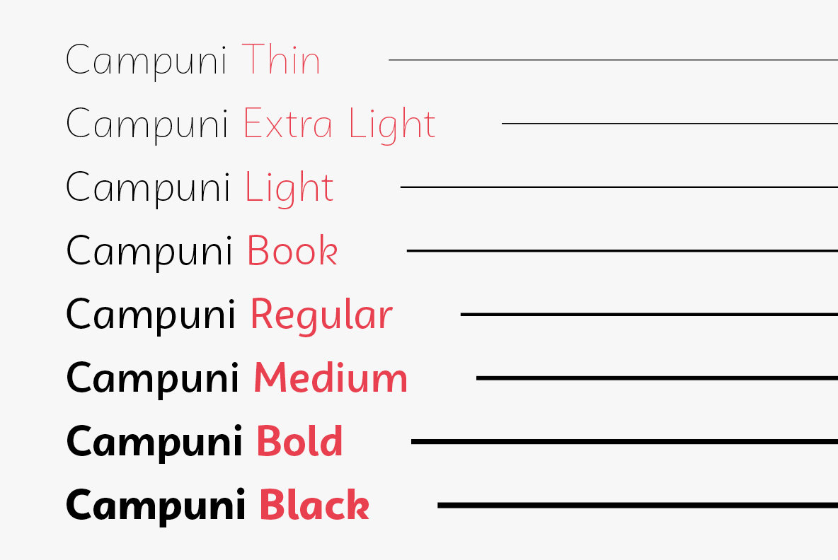 Campuni Font Family插图6