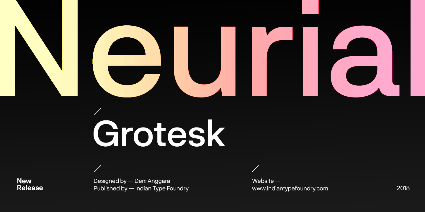 Neurial Grotesk Font Family插图