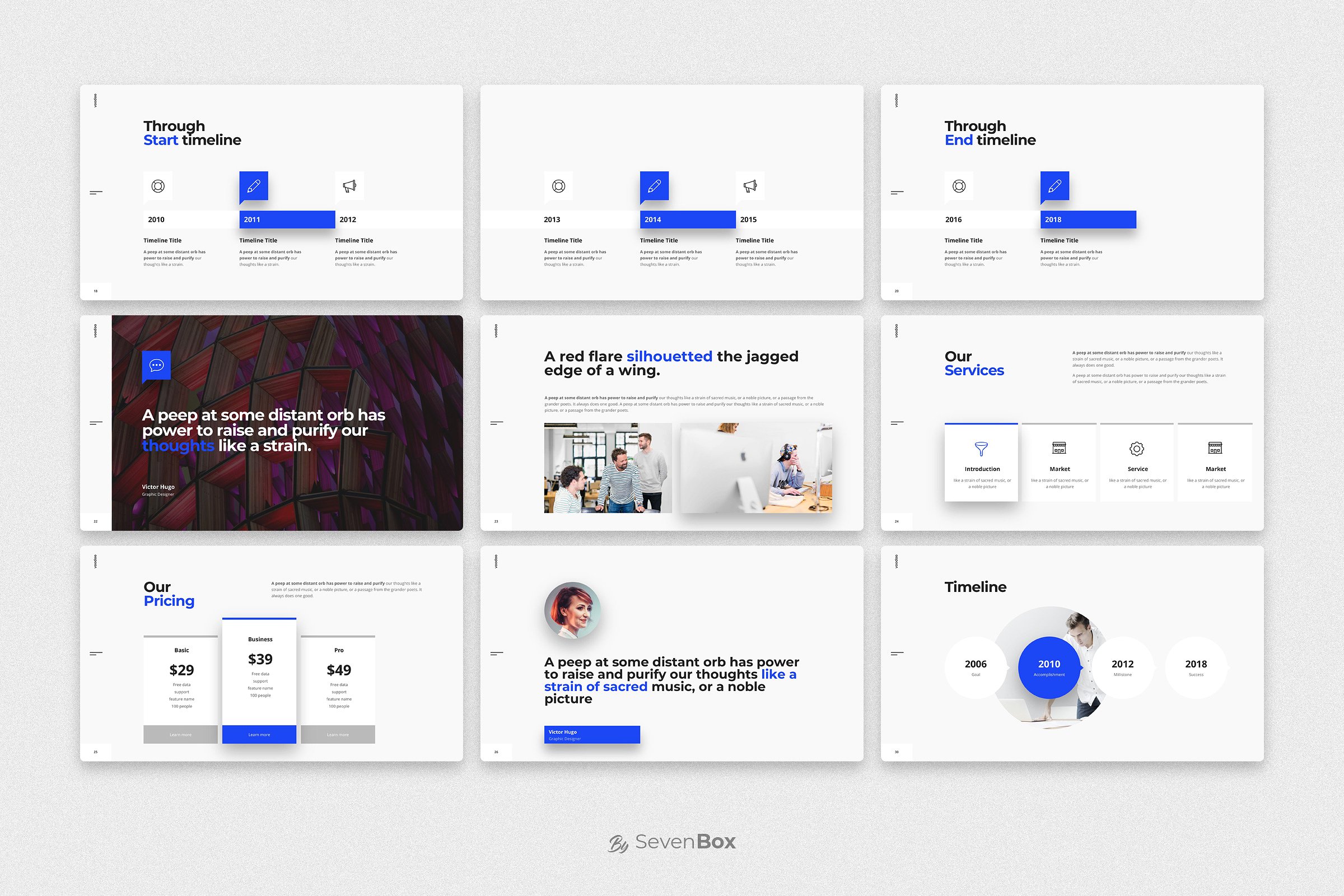Voodoo-创意极简的PPT模板下载 [pptx]插图(6)