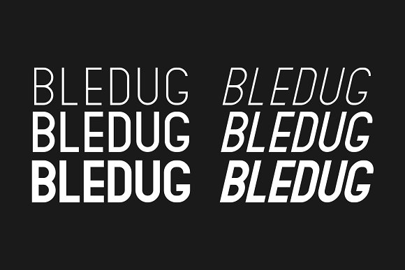 Bledug Font Family插图1