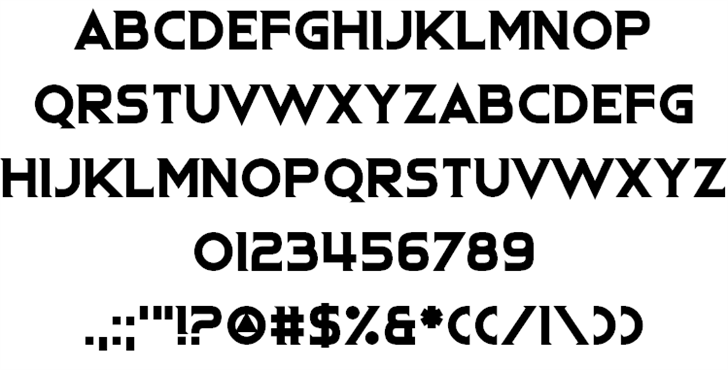 Kevlar Underwear font插图1 Kevlar Underwear font插图1