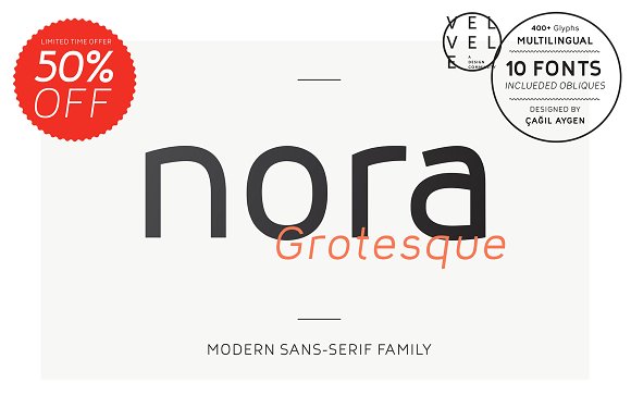 Nora Grotesque插图