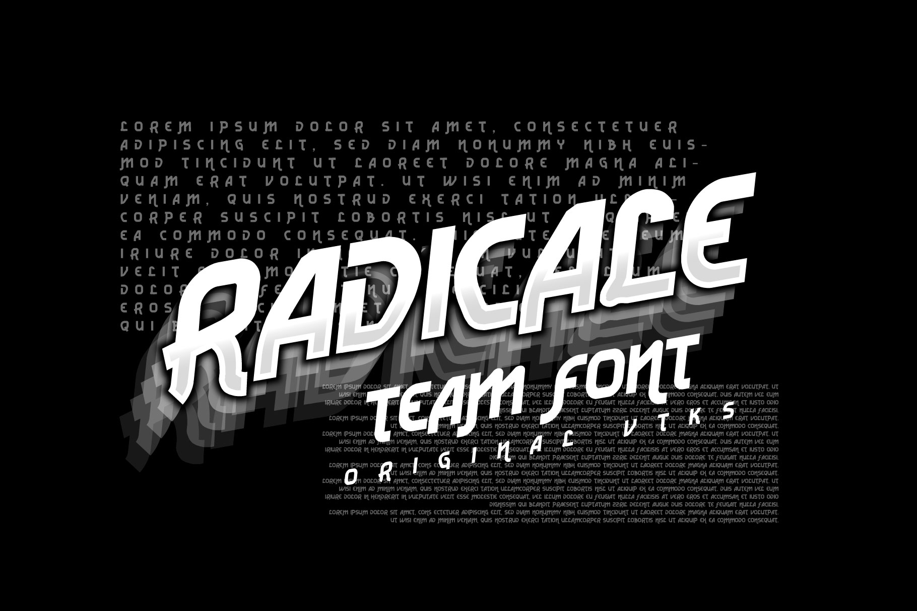 Vtks Radicale v2 Font插图