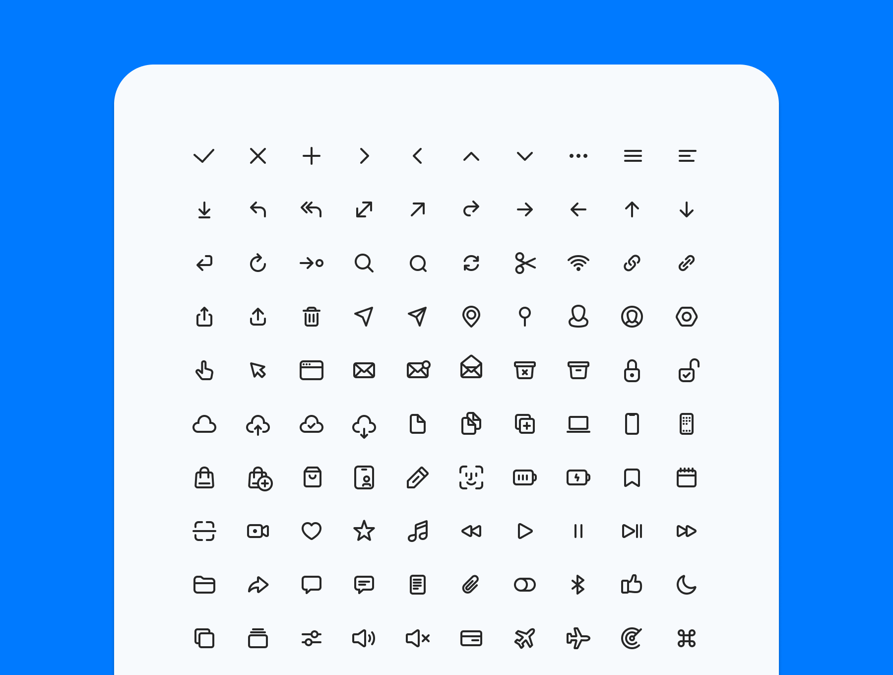素材库下午茶：200个Web&App UI设计元素素材库精选图标插图(5)