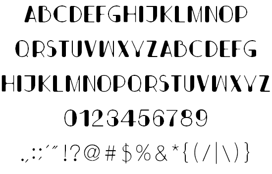 Bondi Regular font插图1