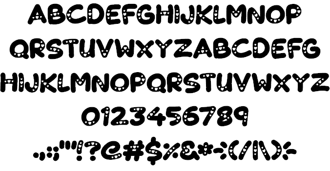 Lovelings font插图1 Lovelings font插图1