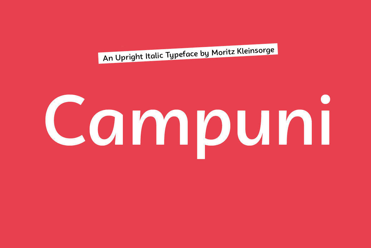 Campuni Font Family插图