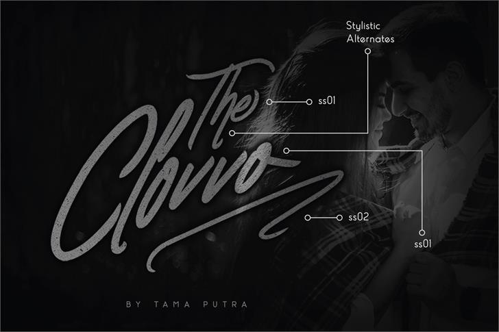 Clovvo Personal Use font插图1 Clovvo Personal Use font插图1