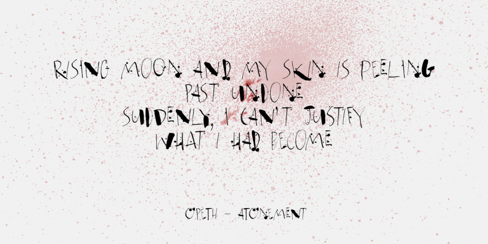 Atonement Font插图1