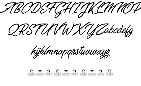 Bella Fashion Personal Use font插图2