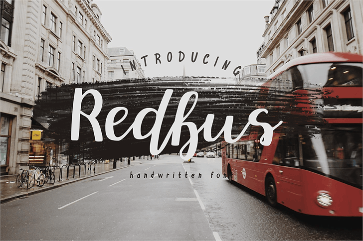 Redbus font插图 Redbus font插图