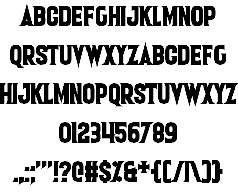 One Slice font插图1 One Slice font插图1