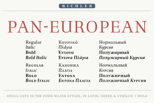 Richler Font Family插图2