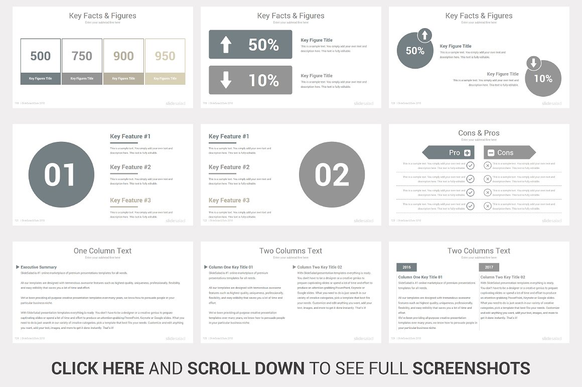 简单而专业的酷炫PPT模板插图(13)