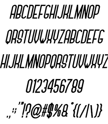 Never Forget font插图1