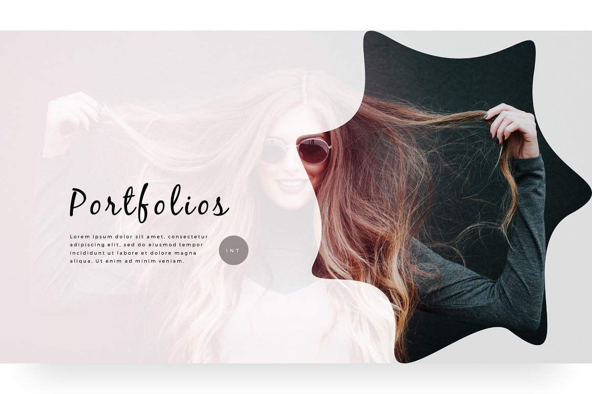 优雅时尚的PowerPoint模板插图(18)