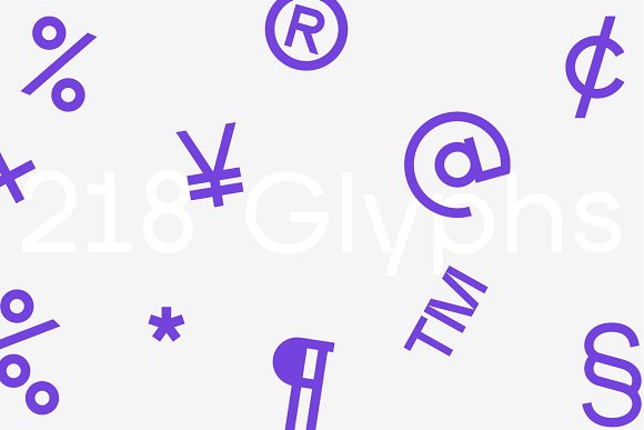 Enzyme – Display typeface font插图3