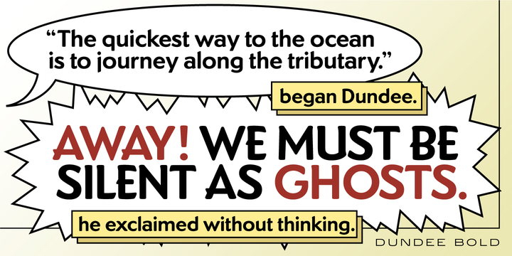 Dundee Font Family插图3