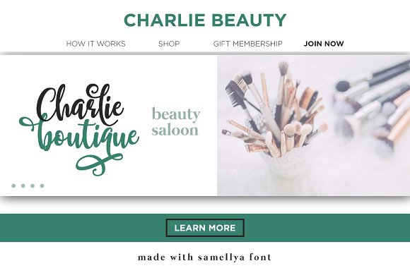 Samellya – Crafter’s Font!插图4