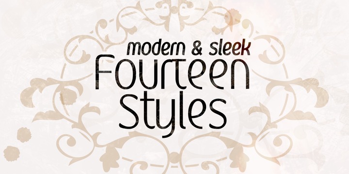 Kandira Font Family插图