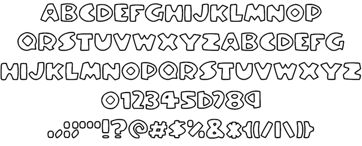 Stompy font插图1 Stompy font插图1