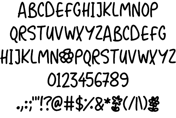 Flower Powers font插图1 Flower Powers font插图1