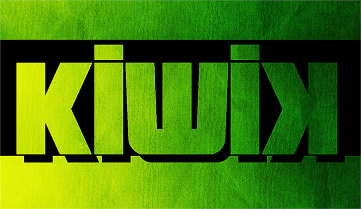 Kiwik font插图1 Kiwik font插图1
