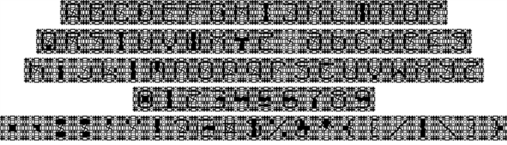 Cybernaut font插图3