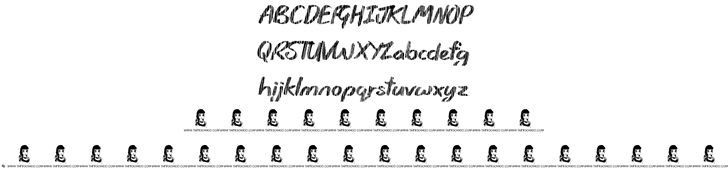 Rain Shower font插图1 Rain Shower font插图1