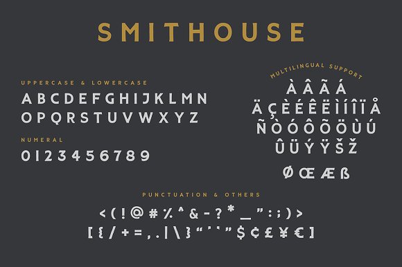 SMITHOUSE FONT插图1