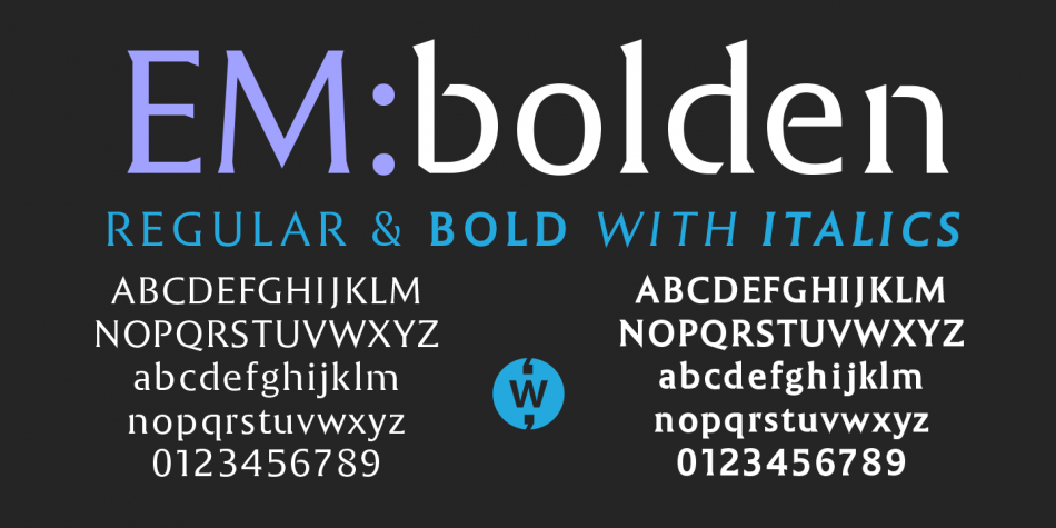 EM Font Family插图2