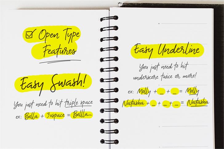 The Bouquet List font插图2 The Bouquet List font插图2