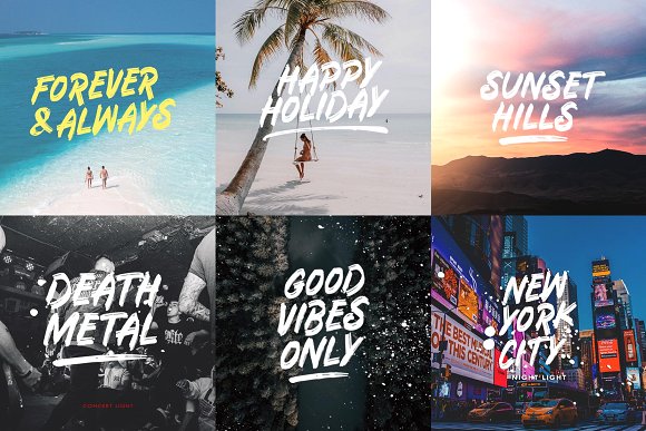 The Hotling Brush Font插图2