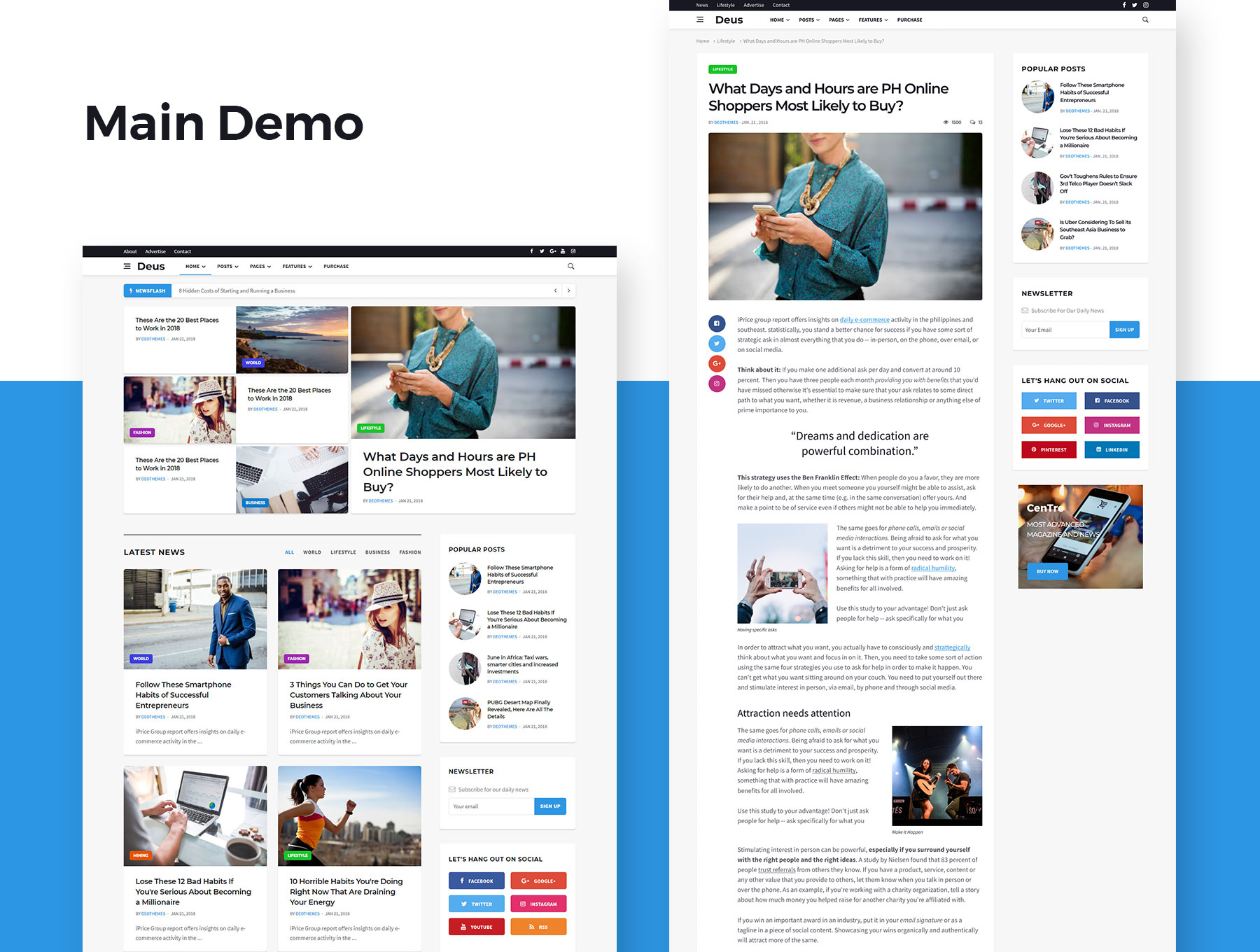 素材库下午茶:资讯/影音/娱乐类网站设计HTML模板素材库精选插图(7)