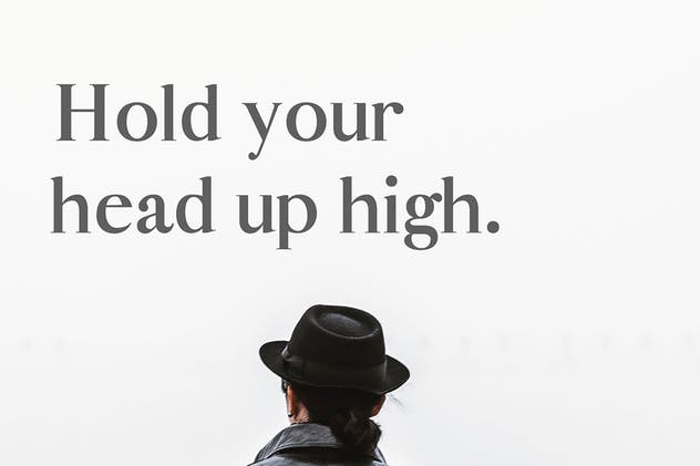 现代设计风格英文衬线字体家族 Aable A Modern Serif Font Family插图(5)