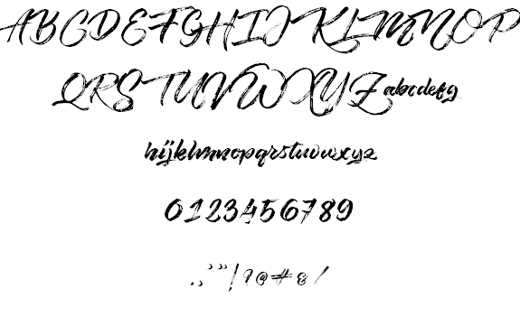 Angelow font插图27