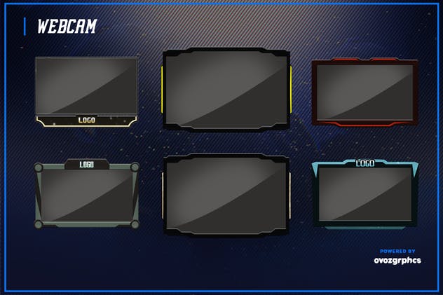 多用途常网站见页面模板素材库精选合集 Twitch Layout Bundle插图(8)