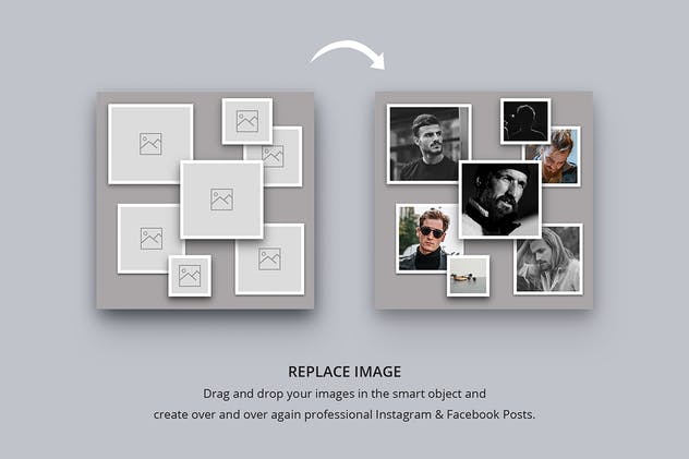 社交媒体新媒体文章编辑创意贴图素材PSD模板素材库精选 Social Media Post Vol. 15插图(6)