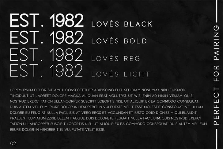 LOVES font插图2 LOVES font插图2