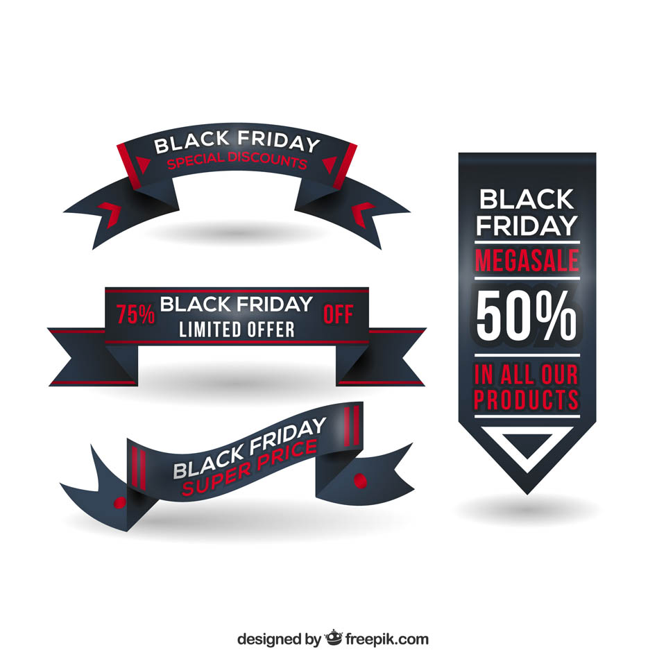 第四弹:30+黑色星期五促销广告物料素材 Black Friday Sales Graphics插图(34)