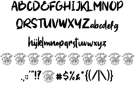 Soul Paint font插图1 Soul Paint font插图1