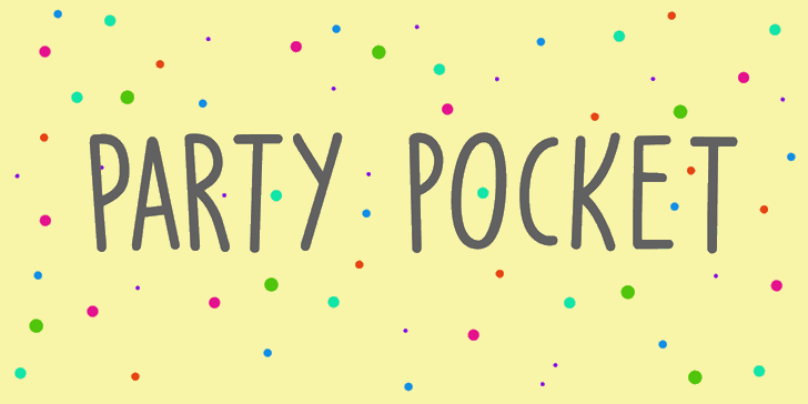 Party Pocket DEMO font插图 Party Pocket DEMO font插图