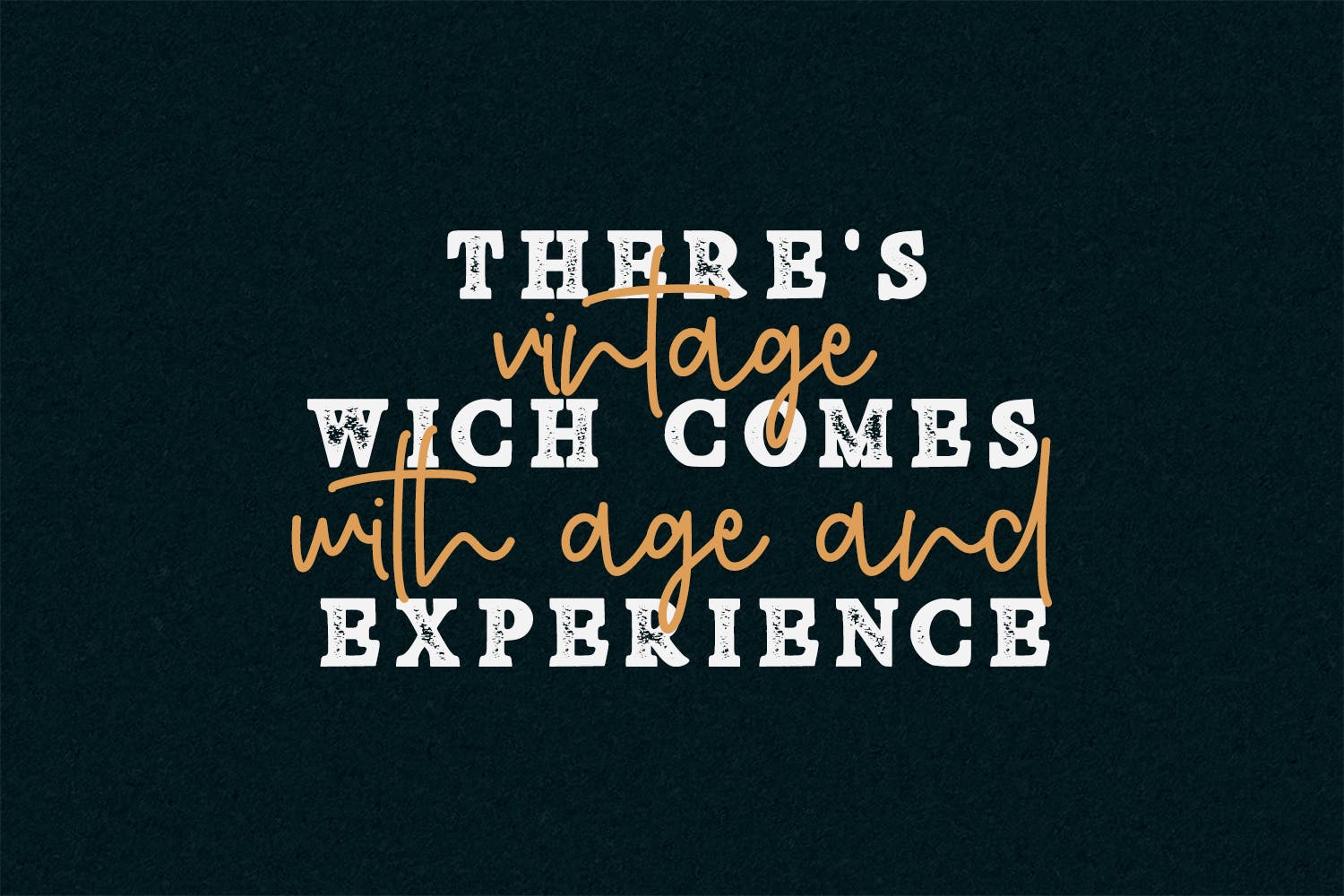 复古装饰风格英文无衬线设计字体下载 Fiber – Vintage Serif Font插图(1)