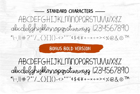 Adventure in Woodfall – Font Duo插图2