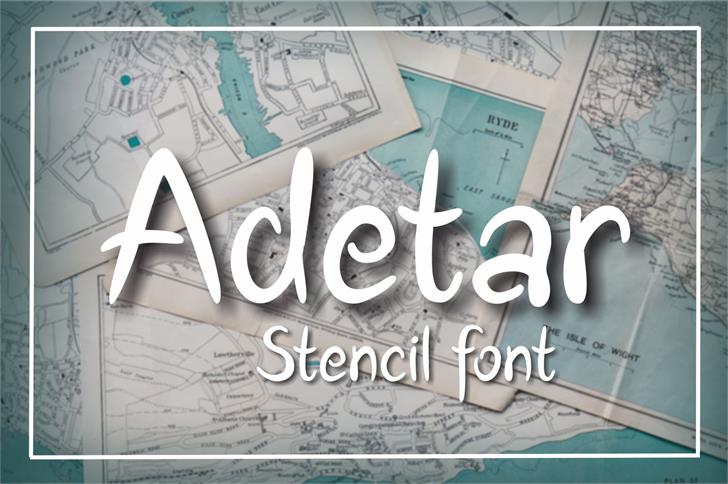 Adetar font插图 Adetar font插图