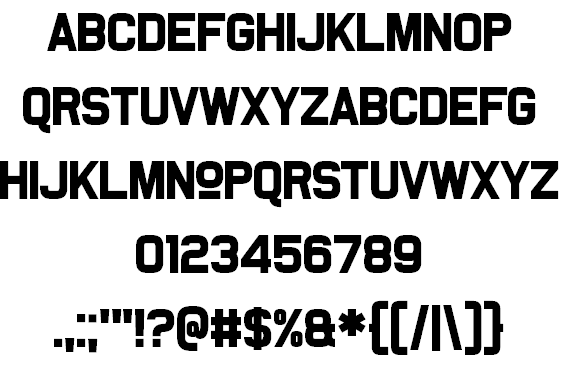 Somerton Dense font插图1 Somerton Dense font插图1